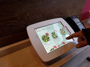 compose your order at Tossed - St. Martin's Lane in London