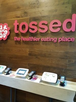 interior at Tossed - St. Martin's Lane in London