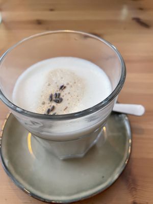 Lavender milk  at Wildgroei in Delft
