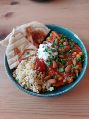Winter stew - delicious and comforting  #Veganuary at Wildgroei in Delft