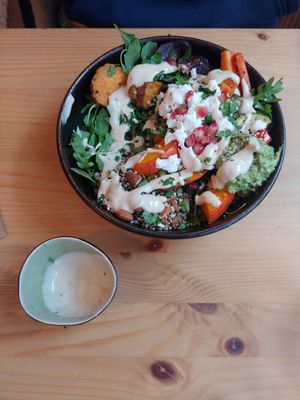 Salad bowl  #Veganuary at Wildgroei in Delft