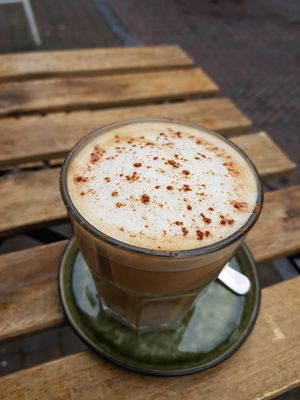 Spiced coffee... its divine 🌱💕 at Wildgroei in Delft