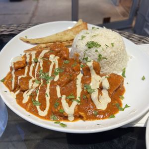 Butter Chicken  at The Vegan Hippie Chick in Welland