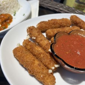 Mozzarella Sticks   at The Vegan Hippie Chick in Welland