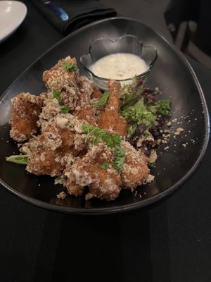 Cauliflower wings  at The Vegan Hippie Chick in Welland