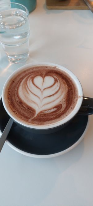 Hot chocolate at South Street Kitchen in Sheffield