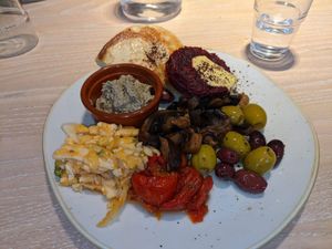 Vegan mezze at South Street Kitchen in Sheffield