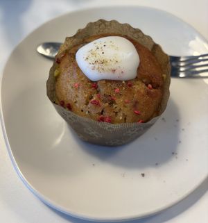 Pistachio and Blueberry   at South Street Kitchen in Sheffield