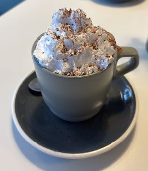 Hot Chocolate (oat)  at South Street Kitchen in Sheffield