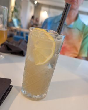 Vegan vodka cocktail at South Street Kitchen in Sheffield