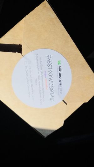 Take away Sweet Potato Brownie at Nährstoff-Reich in Bochum