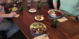 Small (4 options) Medium (5 options all vegan) & Large (6 all vegan options) at Big Fig in Wanaka