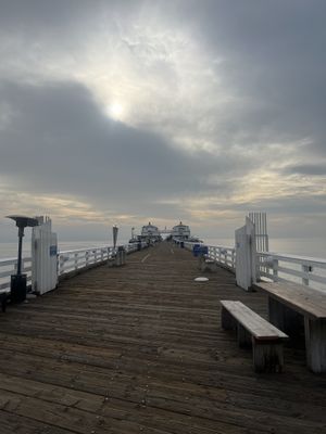   at Malibu Farm Pier Cafe in Malibu