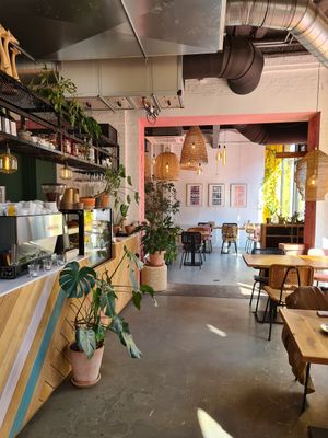 Ontspannen sfeertje at Karibu Cafe in Utrecht