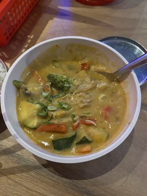 Vegan duck curry   at Anan Saigon Streetfood in Utrecht
