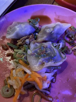 Vegan steamed dumplings   at Anan Saigon Streetfood in Utrecht