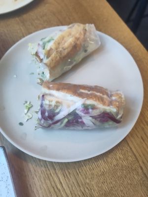 Spring rolls at Anan Saigon Streetfood in Utrecht