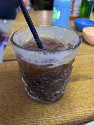 Vietnamese coffee (vegan coconut version)  at Anan Saigon Streetfood in Utrecht
