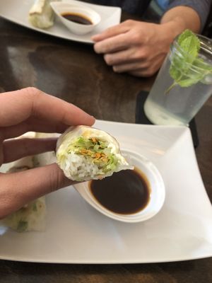 Summerrolls  at Myha in Ulm