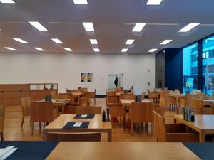 Interior at Cafe im Kunstmuseum in Vaduz