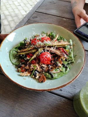 Italian salad at Black & White Kafe in Breda