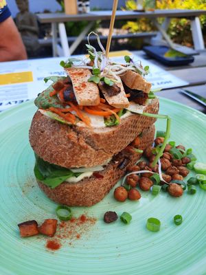 Club sandwich Tel Aviv at Black & White Kafe in Breda