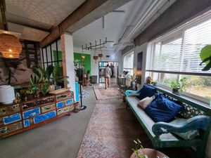 Entrance at Black & White Kafe in Breda