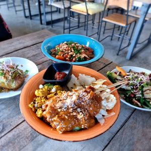 Lunch at Black & White Kafe in Breda