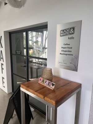   at Black & White Kafe in Breda