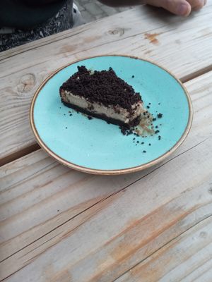 Oreo no cheesecake at Black & White Kafe in Breda