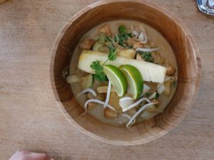 Thai Green Curry - 8-8-2020 at Black & White Kafe in Breda