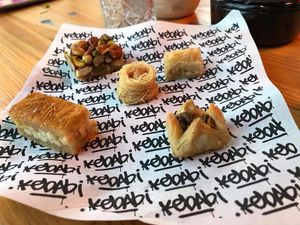 Baklava at Ping Pong Parck in Amsterdam