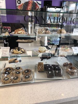 Lots of options - cookies, brownies and custom rolls at Cinnaholic in Henderson