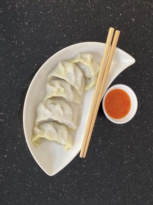 Dumplings at Monorom Garden in Battambang