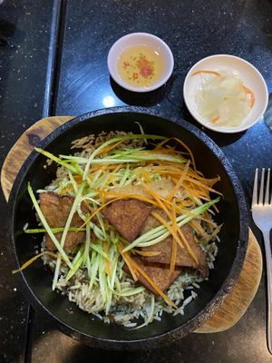 Stoned pot rice   at Monorom Garden in Battambang