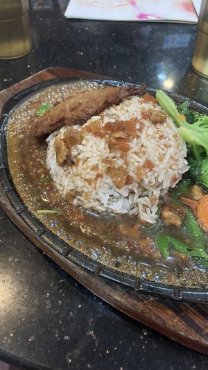 Vegan tapanyaki  at Monorom Garden in Battambang