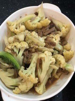 Cauliflower   at Monorom Garden in Battambang