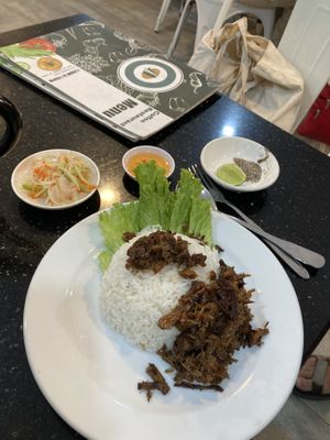 Mushroom loklak   at Monorom Garden in Battambang