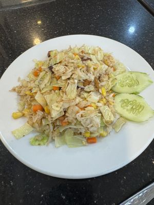 Noodles  at Monorom Garden in Battambang