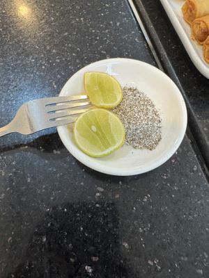 Nice Salt and Pepper  at Monorom Garden in Battambang