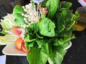 Hotpot at Monorom Garden in Battambang