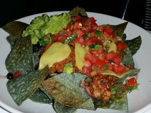 nachos at Swinger's Diner in Santa Monica