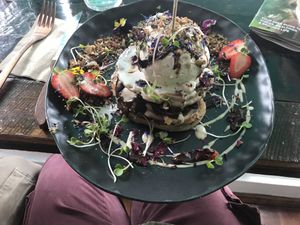 Pancakes  at The Vegan Shack in Richmond