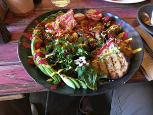 BIG vegan brekky at The Vegan Shack in Richmond