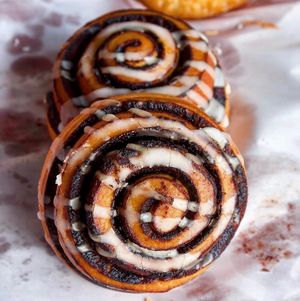 Cinnamon Scrolls at The Vegan Shack in Richmond