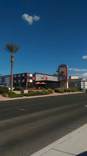 outside at Blaze Pizza in Henderson