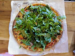 Vegan pizza at Blaze Pizza in Henderson