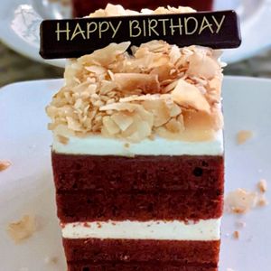 Moist Red Velvet Cake at Privé - Keppel Bay in Central Singapore