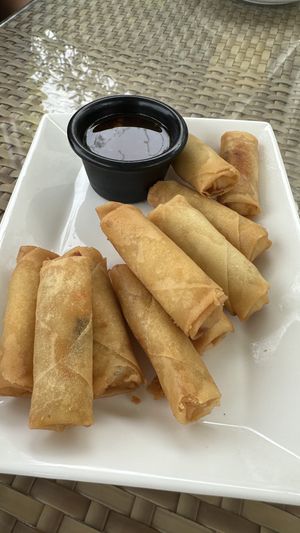 Spring rolls   at Privé - Keppel Bay in Central Singapore