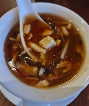 Hot & Sour soup ~ 22/12/22 at Empress in Central Singapore